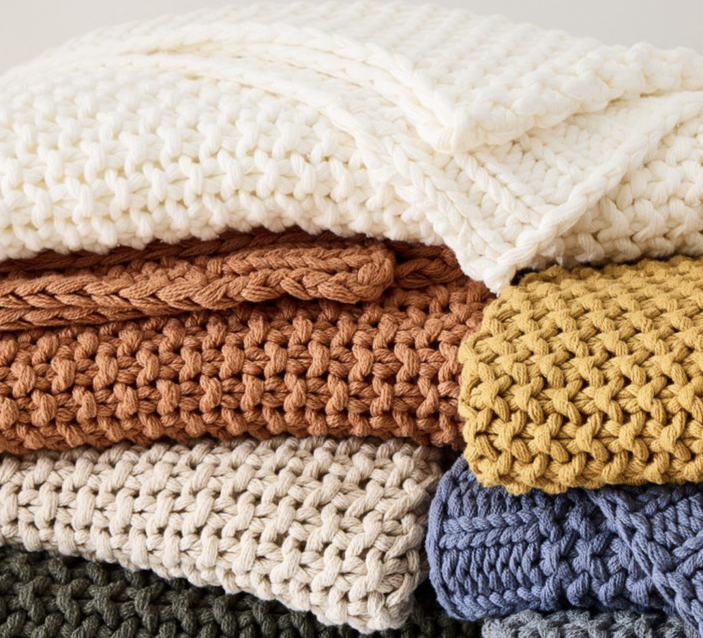 Easy Tips to Transition Your Home for Fall - Throw Blankets