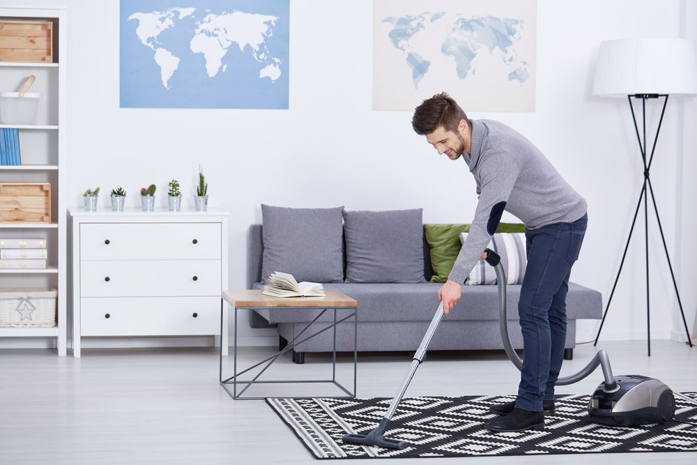 Cleaning your home, step count, move more, physical activity