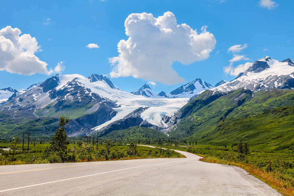 scenic road trips, alaska, mountains, hiking, road trip ideas, travel, leisure