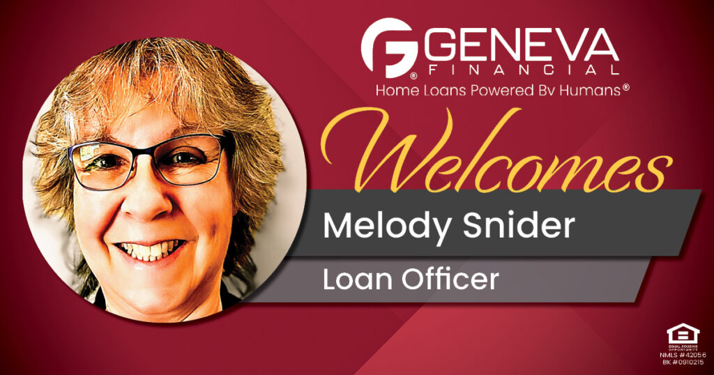 Geneva Financial Welcomes New Loan Officer Melody Snider to Florida Market – Home Loans Powered by Humans®.