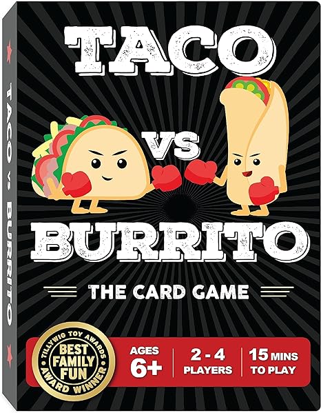 Taco vs Burrito board game